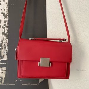 No brand cute red purse